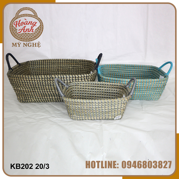 Khay đựng bằng cói